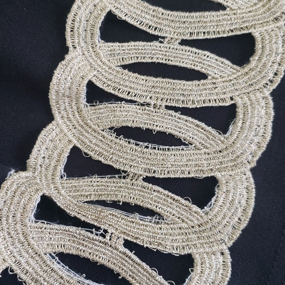 Soieblu Off-the-shoulder metallic detail dress - Picture 8 of 9